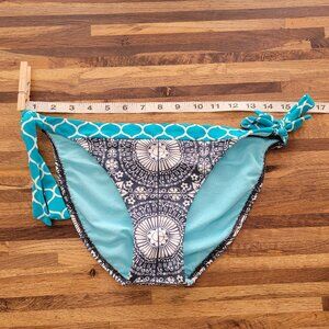 Gossip Mandala Print Bikini Bottom w Side Tie